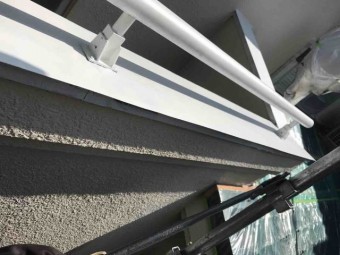 所沢市 小手指元町 屋根カバー 外壁塗装 中塗り 鉄部の錆止め (4)