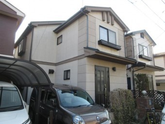 変換 ~ 飯能市 屋根カバー工事 外壁塗装工事 施工前 (1)