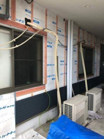 変換 ~ 所沢市 屋根葺き替え サイディング工事 サイディング施工 (5)