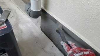 所沢市 北秋津 付帯部塗装 水切り塗装