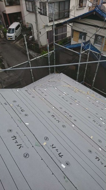 下葺き全体像