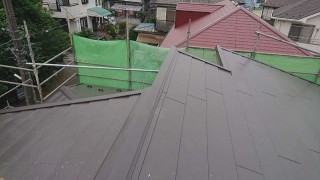 所沢市若狭 屋根カバー・葺き替え工事 施工後