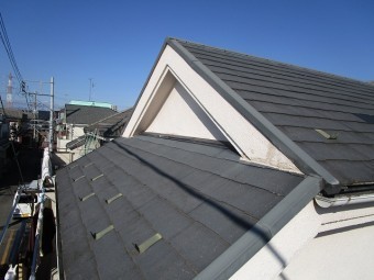 入間市東藤沢 屋根カバー工事 高所カメラによる現地調査