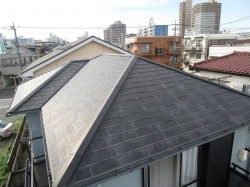 屋根カバー工法 施工前