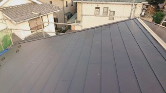 所沢市若狭 屋根葺き替え工事 スーパーガルベスト施工3