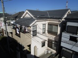入間市東藤沢 屋根カバー工事 外壁塗装 施工前