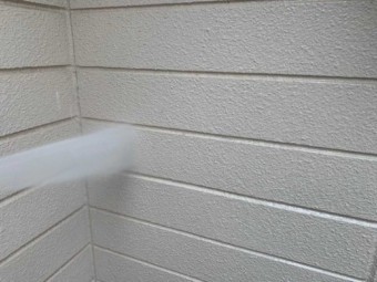 狭山市広瀬台 屋根・外壁塗装 高圧洗浄作業 (6)
