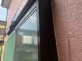 狭山市笹井 付帯部塗装作業