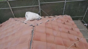 東京都東大和市 屋根葺き替え、外壁塗装工事 屋根材ROOGA 施工4