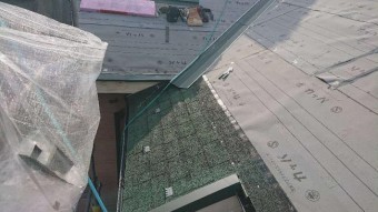 変換 ~ 入間市 屋根カバー 外壁塗装工事 屋根カバー防水紙、オークリッジ施工 (5)