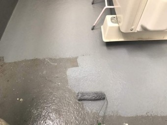 所沢市東所沢 屋根カバー、外壁塗装工事 ベランダ防水工事 (4)