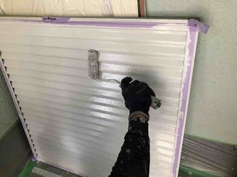 所沢市 北所沢 屋根葺き替え、外壁塗装 付帯部塗装 雨戸塗装作業