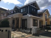 狭山市広瀬 屋根・外壁塗装 ベランダ防水 施工後