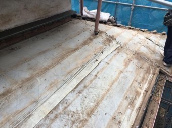 入間市 屋根葺き替え 清掃