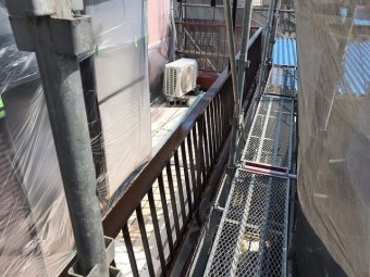 所沢市北野南 屋根カバー、外壁塗装工事 付帯部塗装3