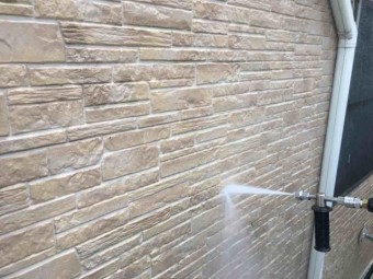 入間市 屋根・外壁塗装 高圧洗浄作業 (5)