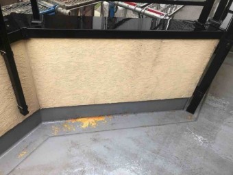 所沢市 東所沢 バルコニー 防水工事前 (1)