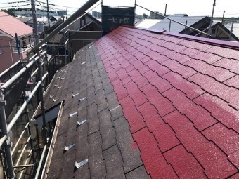 狭山市広瀬 屋根・外壁塗装 屋根塗装2
