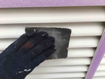 所沢市 北所沢 屋根葺き替え、外壁塗装 付帯部塗装 雨戸ケレン作業
