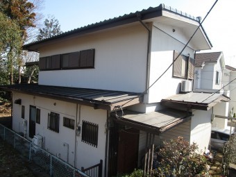 沢市北中 セキスイかわらU屋根 葺き替え工事