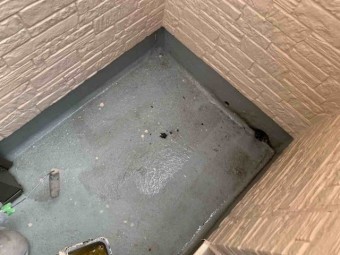入間市 ベランダ 防水工事 (2)