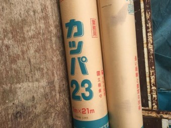 所沢市山口 セネターカバー下葺き カッパ23
