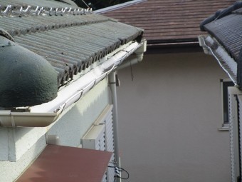 所沢市 北所沢 屋根葺替え 現地調査⑥ 雨樋の劣化