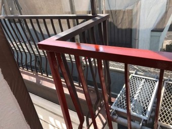 所沢市北野南 屋根カバー、外壁塗装工事 付帯部塗装2