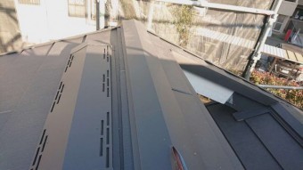 所沢けやき台 屋根葺き替え 棟換気