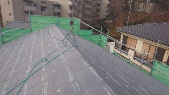 所沢山口 施工事例 ルーフィング