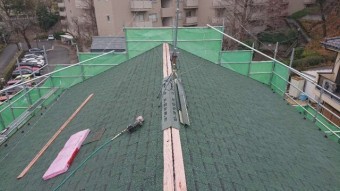 所沢山口 施工事例 棟板金