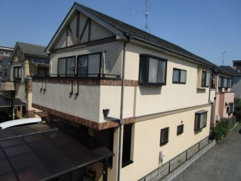 所沢市 東所沢 屋根塗装 外壁塗装 現場調査