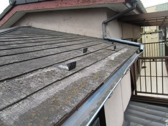 所沢市 松郷 屋根カバー工事 施工前
