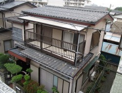 所沢市 松郷 屋根葺き替え 外壁塗装 他 施工前