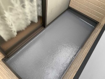 所沢市和ケ原 屋根カバー、天窓撤去、外壁塗装工事 ベランダ防水工事4