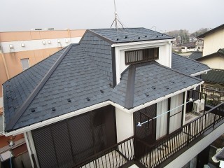 所沢市 北野南 屋根カバー工事 施工後