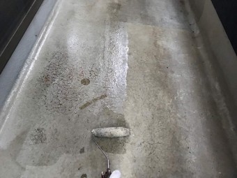 狭山市広瀬 屋根・外壁塗装 ベランダ防水工事2