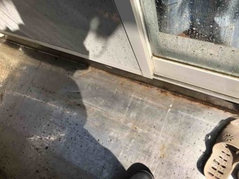 所沢市 小手指元町 屋根カバー 外壁塗装 高圧洗浄 養生作業 (4)