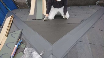 所沢市 北秋津 屋根カバー工事 イージーガード施工 (11)