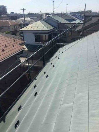 所沢市 和ケ原 屋根カバー工事 スーパーガルベスト (8)