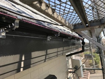所沢市和ケ原 屋根カバー、天窓撤去、外壁塗装工事 雨樋交換3