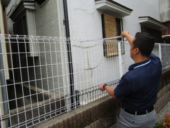 所沢市西狭山ケ丘 屋根葺替え、外壁塗装工事 現地調査 (8)