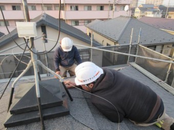 セネターカバー工法 完了検査