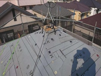 セネターカバー工法 下葺き