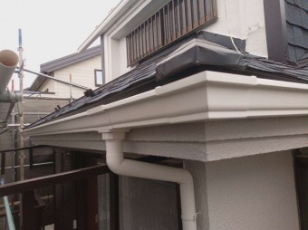 所沢市 北野南 雨樋交換4