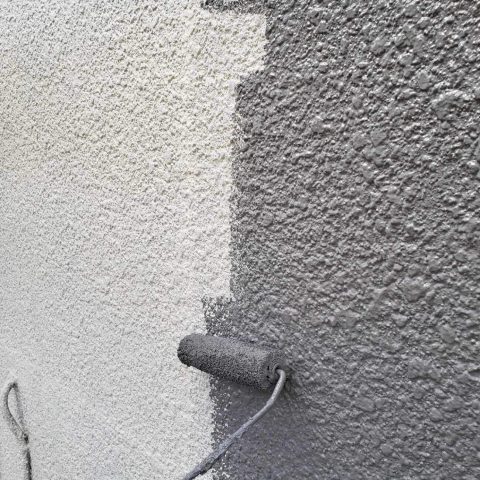 所沢市東所沢　外壁塗装作業 (5)