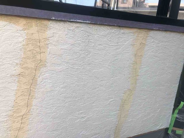 所沢市　東所沢　外壁塗装　ひび割れ　コーキング補修 (8)