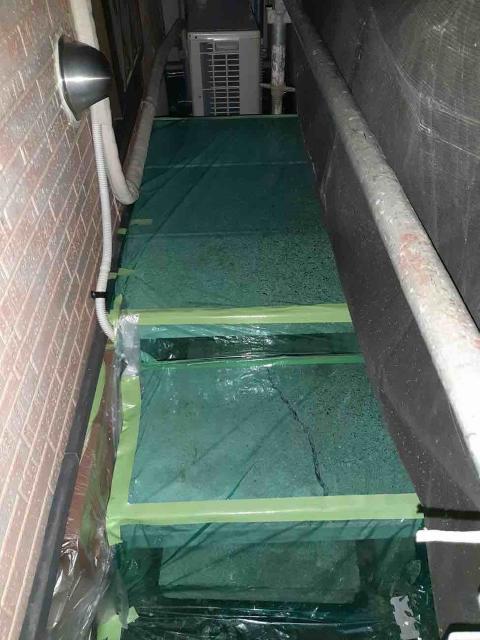 変換 ～ 入間市　屋根カバー　外壁塗装工事　養生作業 (1)