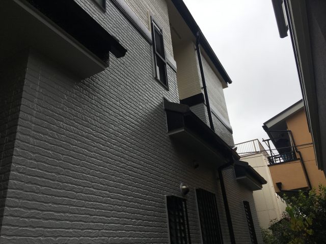 所沢市東所沢　屋根カバー、外壁塗装工事　施工後写真