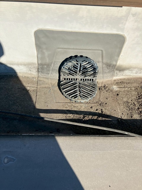 施工前のダクト